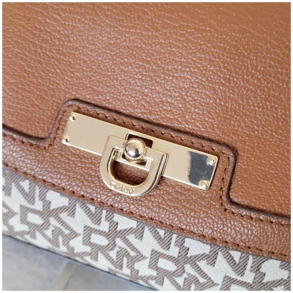 DKNY Brown Gold Purse - Picture 2 of 12